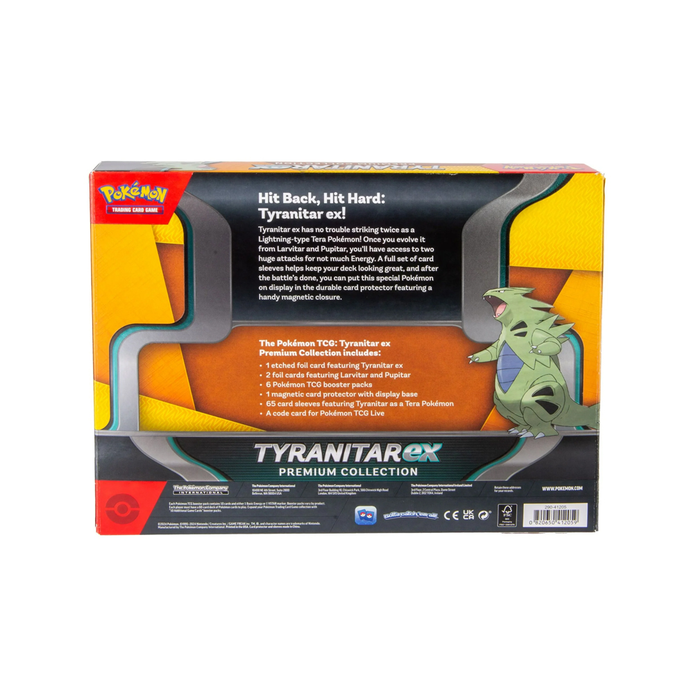 Pokemon TCG Tyranitar Ex Premium Coleccion Ingles - Imagen 4