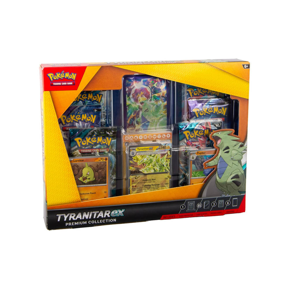 Pokemon TCG Tyranitar Ex Premium Coleccion Ingles - Imagen 5