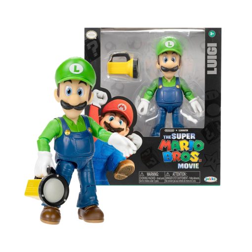 The Super Mario Bross Luigi Figura
