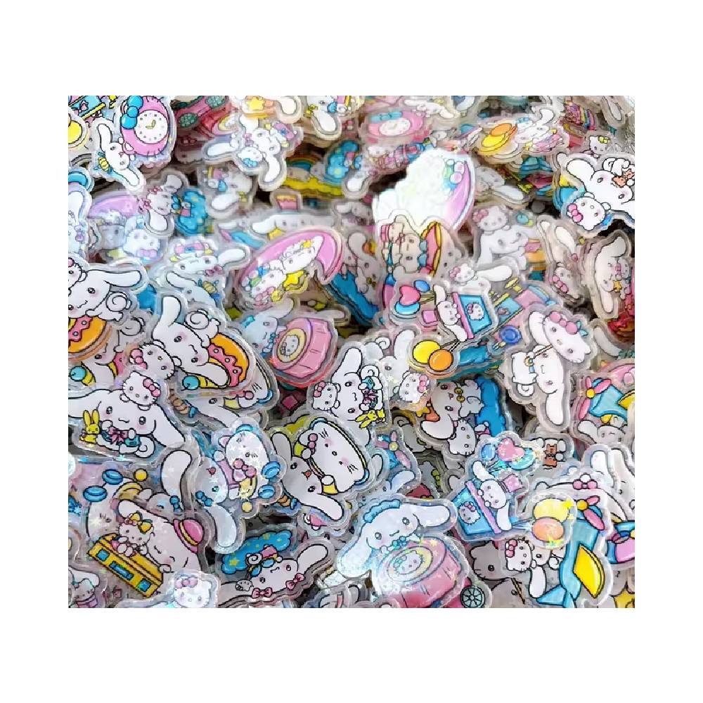 Acrilicos al Azar 10 unidades de Sanrio