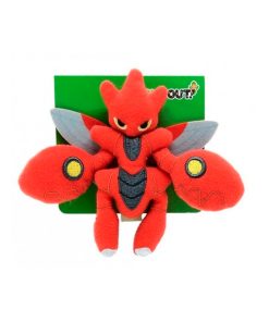 Alternative view of Pokemon Peluche Broche BugOut Badge Scizor Japon 11cm