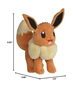 Alternative view of Pokemon Peluche Eevee Jazwares  21 cm