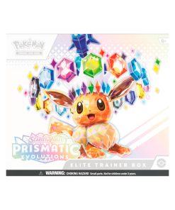 Alternative view of Pokemon TCG Elite Trainer Box Prismatic Evolutions Español