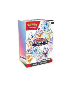 Alternative view of Pokemon TCG Prismatic Evolutions Bundle Español