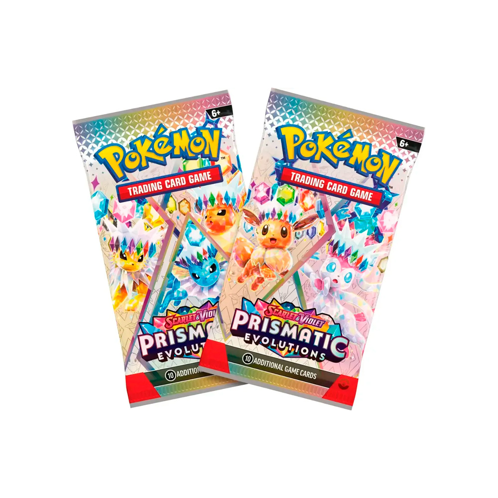 Pokemon TCG Prismatic Evolutions Mini Tin Box Español - Imagen 4