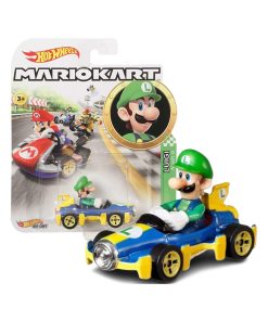 Hot Wheels Mario Kart Luigi Modelo A