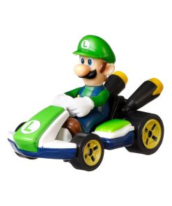 Alternative view of Hot Wheels Mario Kart Luigi Modelo B