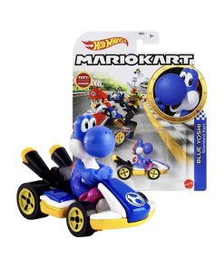Hot Wheels Mario Kart Yoshi Blue