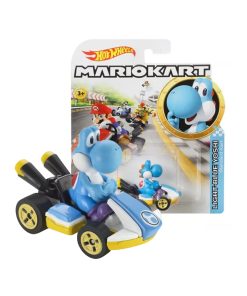 Hot Wheels Mario Kart Yoshi Light Blue