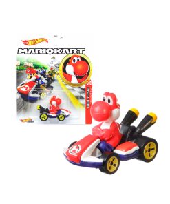 Hot Wheels Mario Kart Yoshi Red