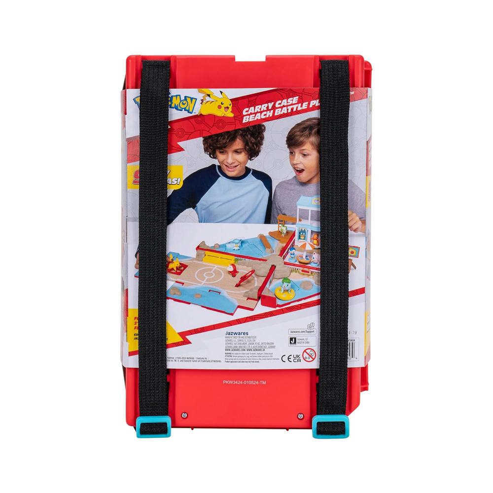Pokemon Case Beach Playset Battle Pikachu - Imagen 6