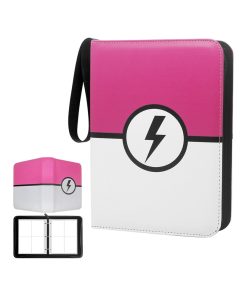 Folder 4 Pocket 400 Cartas Pink Electric