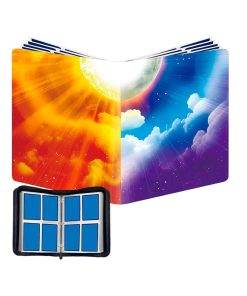 Folder 4 Pocket 400 Cartas Sol y Luna Art