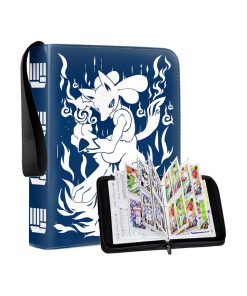 Folder 4 Pocket 440 Cartas Lucario Riolu