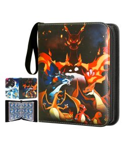 Folder 9 Pocket 900 Cartas Blastoise Charizard