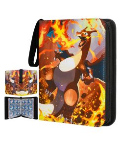 Folder 9 Pocket 900 Cartas Charizard Lanzallamas