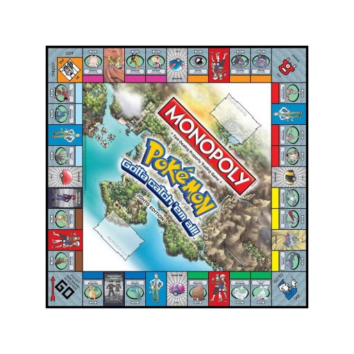 Pokemon Monopolio Johto Edition Ingles - Imagen 2