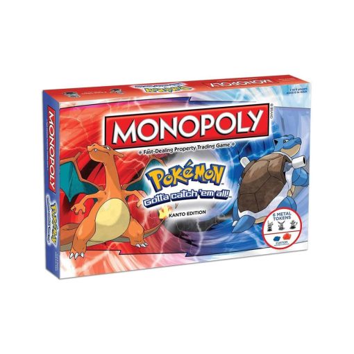 Pokemon Monopolio Kanto Edition Ingles