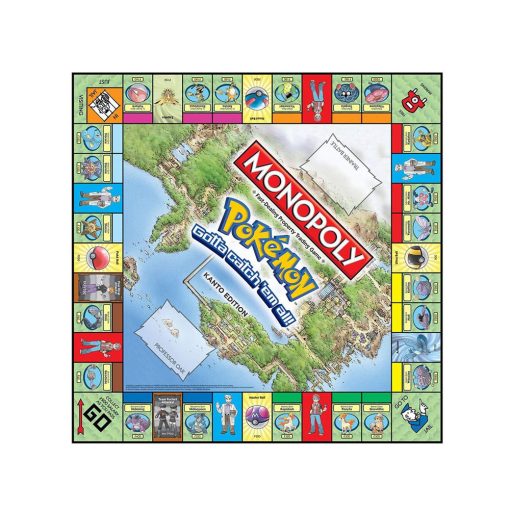 Pokemon Monopolio Kanto Edition Ingles - Imagen 2