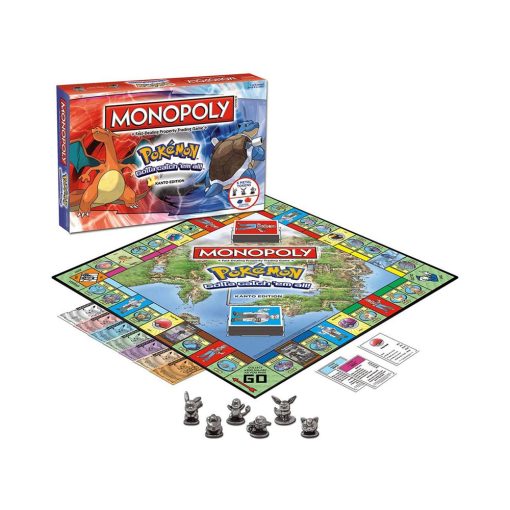 Pokemon Monopolio Kanto Edition Ingles - Imagen 4