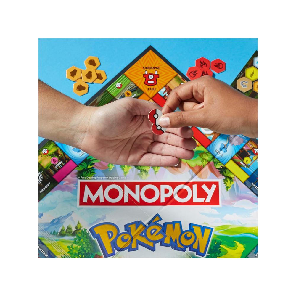 Pokemon Monopolio Kids Edition Ingles - Imagen 6