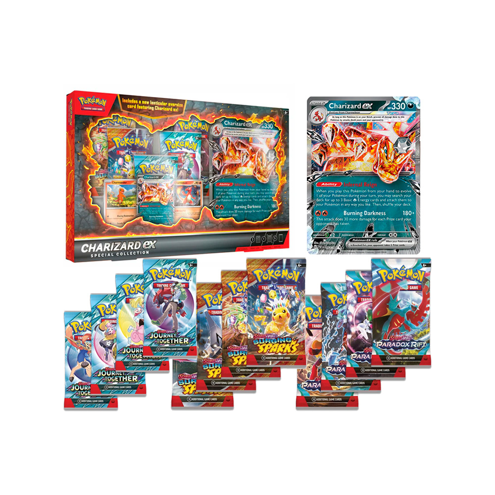 Pokemon TCG Charizard Ex Special Collection 2025 Español - Imagen 2
