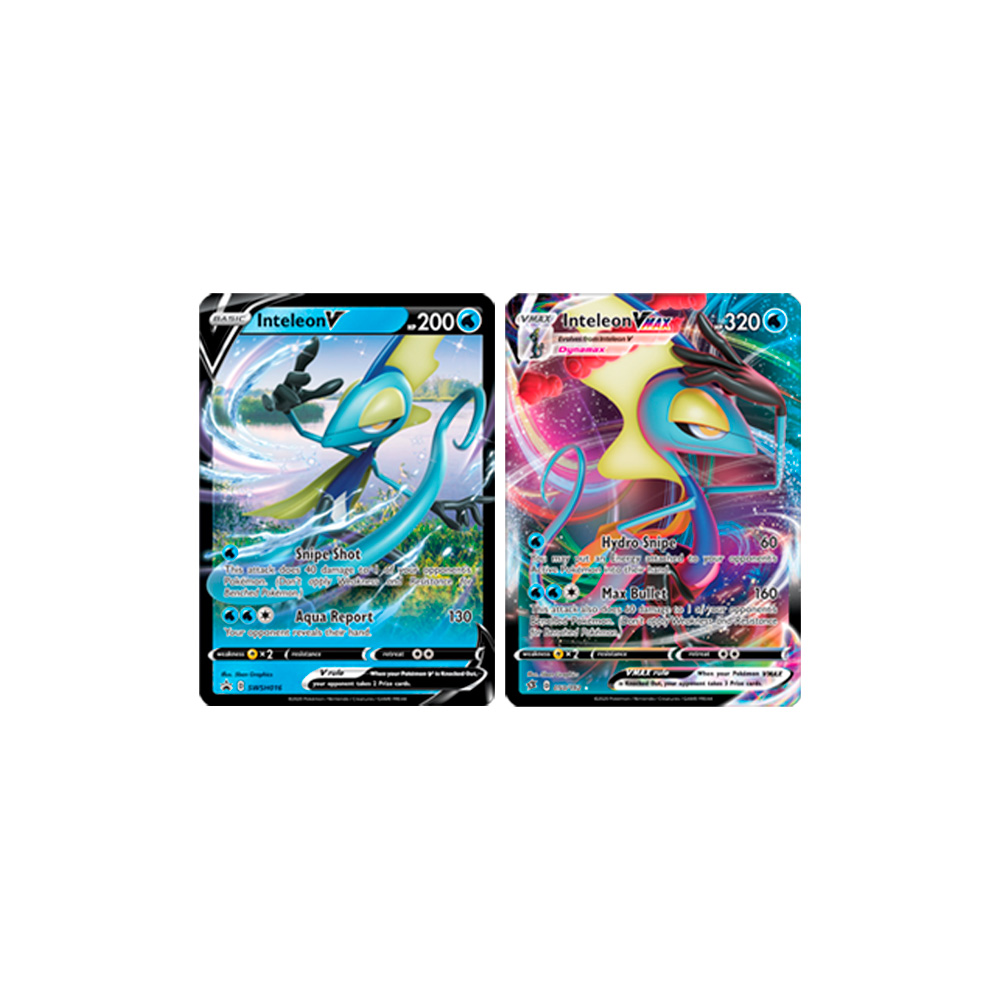 Pokemon TCG Intelleon VMax League Battle Deck Ingles - Imagen 2
