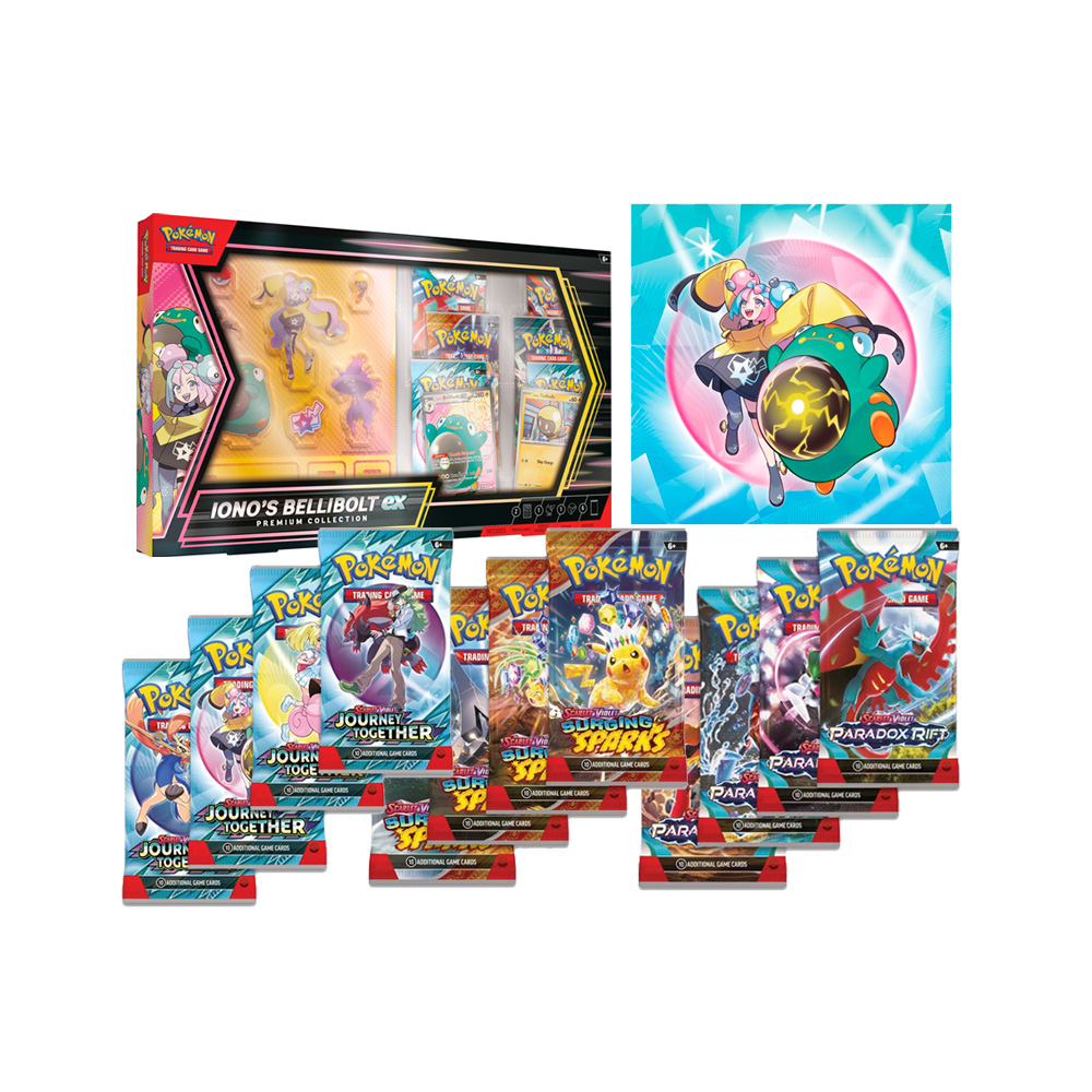 Pokemon TCG Ionos Bellibolt Ex Premium Collection 2025 Ingles - Imagen 2