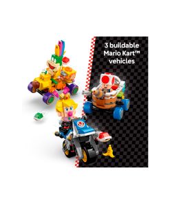 Alternative view of LEGO Super Mario Kart Baby Peach Grand Prix Set 823 Piezas