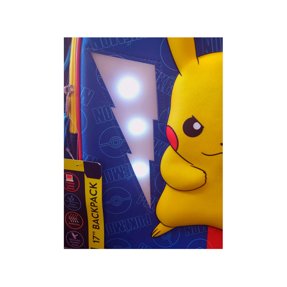 Pokemon Bioworld Mochila Pikachu Con luces - Imagen 5