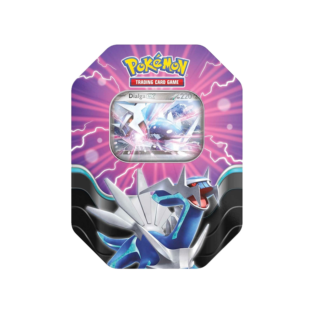 Pokemon TCG Azure Legends Tin Dialga Español - Imagen 4