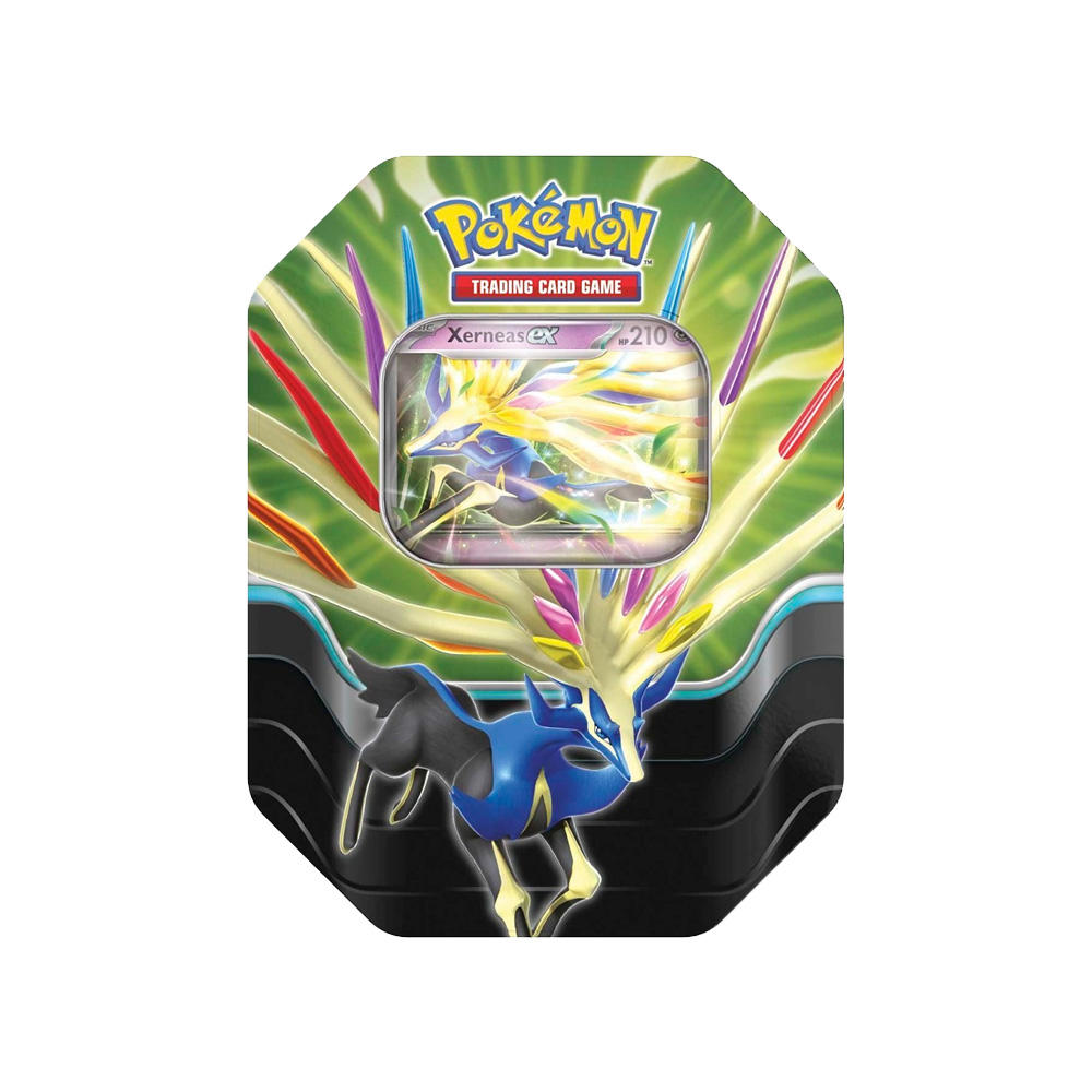 Pokemon TCG Azure Legends Tin Xerneas Español - Imagen 4