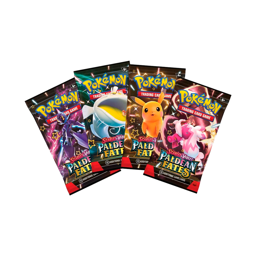 Pokemon TCG Paldean Fates Tin Colmilargo Español - Imagen 3