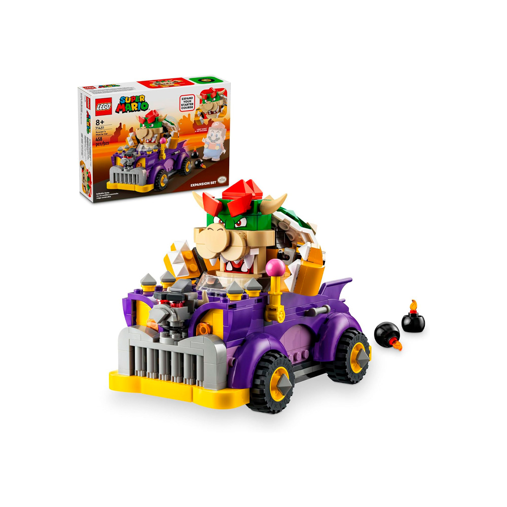 LEGO Super Mario Bowser Muscle Car 71431 Detalles