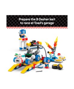 Alternative view of LEGO Super Mario Mario Kart Toads Garage Set