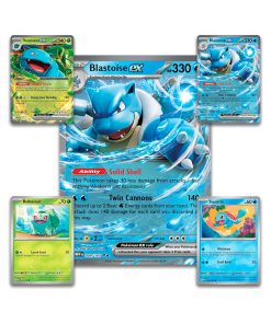 Alternative view of Pokemon 151 Scarlet Violet Blooming Waters Premium Ingles