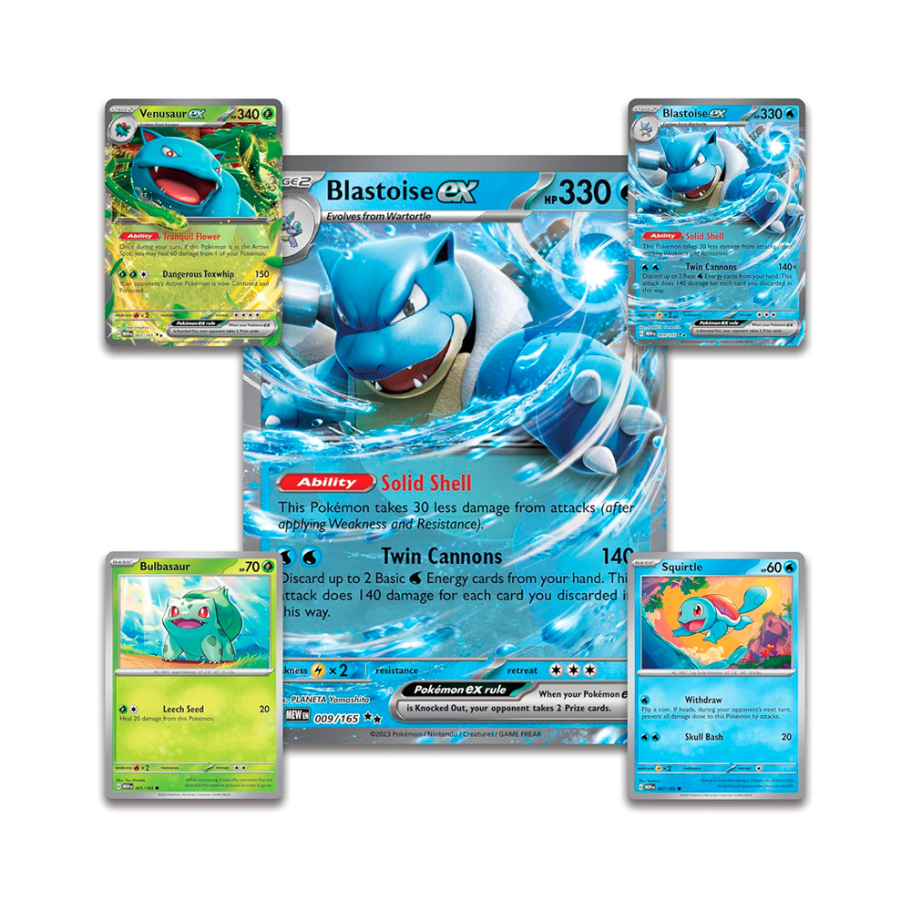 Pokemon 151 Scarlet Violet Blooming Waters Premium Ingles - Imagen 2
