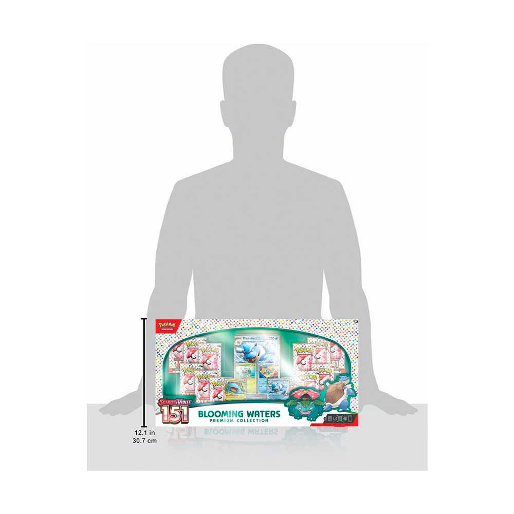 Pokemon 151 Scarlet Violet Blooming Waters Premium Ingles - Imagen 4