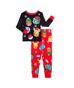 Pokemon Conjunto Pijama Christmas Talla 4