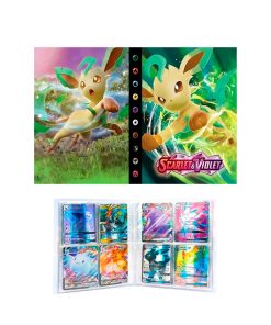 Folder 4 Bolsillos Capacidad 240 Cartas Leafeon