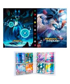 Folder 4 Bolsillos Capacidad 240 Cartas Lucario A