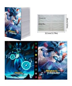 Alternative view of Folder 4 Bolsillos Capacidad 240 Cartas Lucario A