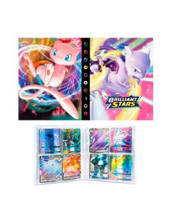 Folder 4 Bolsillos Capacidad 240 Cartas Mew Mewtwo