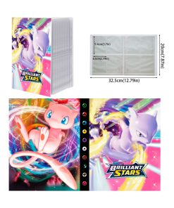 Alternative view of Folder 4 Bolsillos Capacidad 240 Cartas Mew Mewtwo