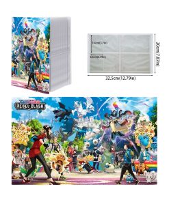 Alternative view of Folder 4 Bolsillos Capacidad 240 Cartas PokemonGO