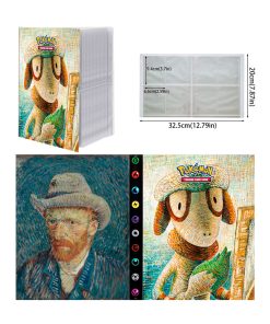 Alternative view of Folder 4 Bolsillos Capacidad 240 Cartas Smeargle