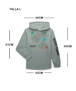 Alternative view of Pokemon Polera Kanto Evoluciones Unisex Talla L