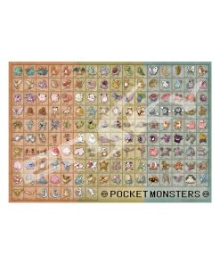 Alternative view of Pokemon Rompecabeza Pokedex 1000 Piezas Japon