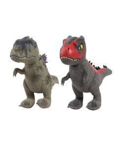 Jurassic World Peluche Set Carnotaurus Giganotosaurus 18cm