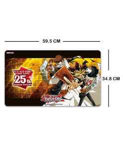 Alternative view of Playmat Yugioh Konami Yugi Kaiba Quarter Century